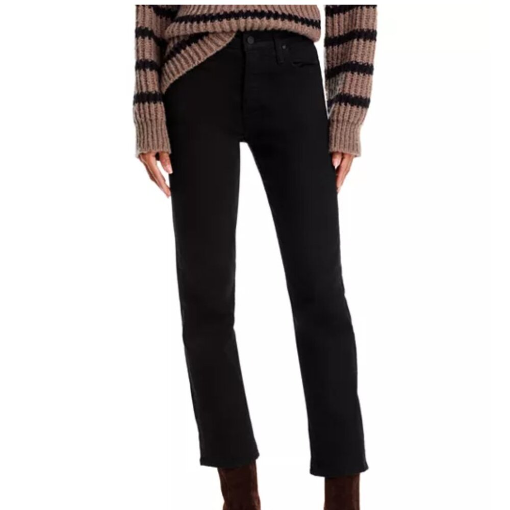 MOTHER The Tomcat High Rise Ankle Straight Jeans in Lasting Impression